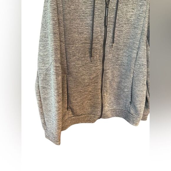 Weekender Sz XL Gray Men’s Front Zipper Side Pocket Hoodie Jacket - Picture 2 of 6